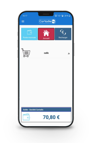 Cartadis - Mobile payment application for vending machines - Cartadis Pay 2 1