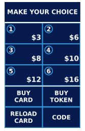 Cartadis - Modular terminal of payment for Carwash Gantry - token dispensing